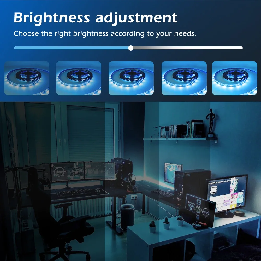 Tuya Smart App Things Zigbee 3.0 Smart LED Strip Controller GLEDOPTO RGBCCT Pro متوافق مع Hub 2.4G RF التحكم عن بعد الصوتي