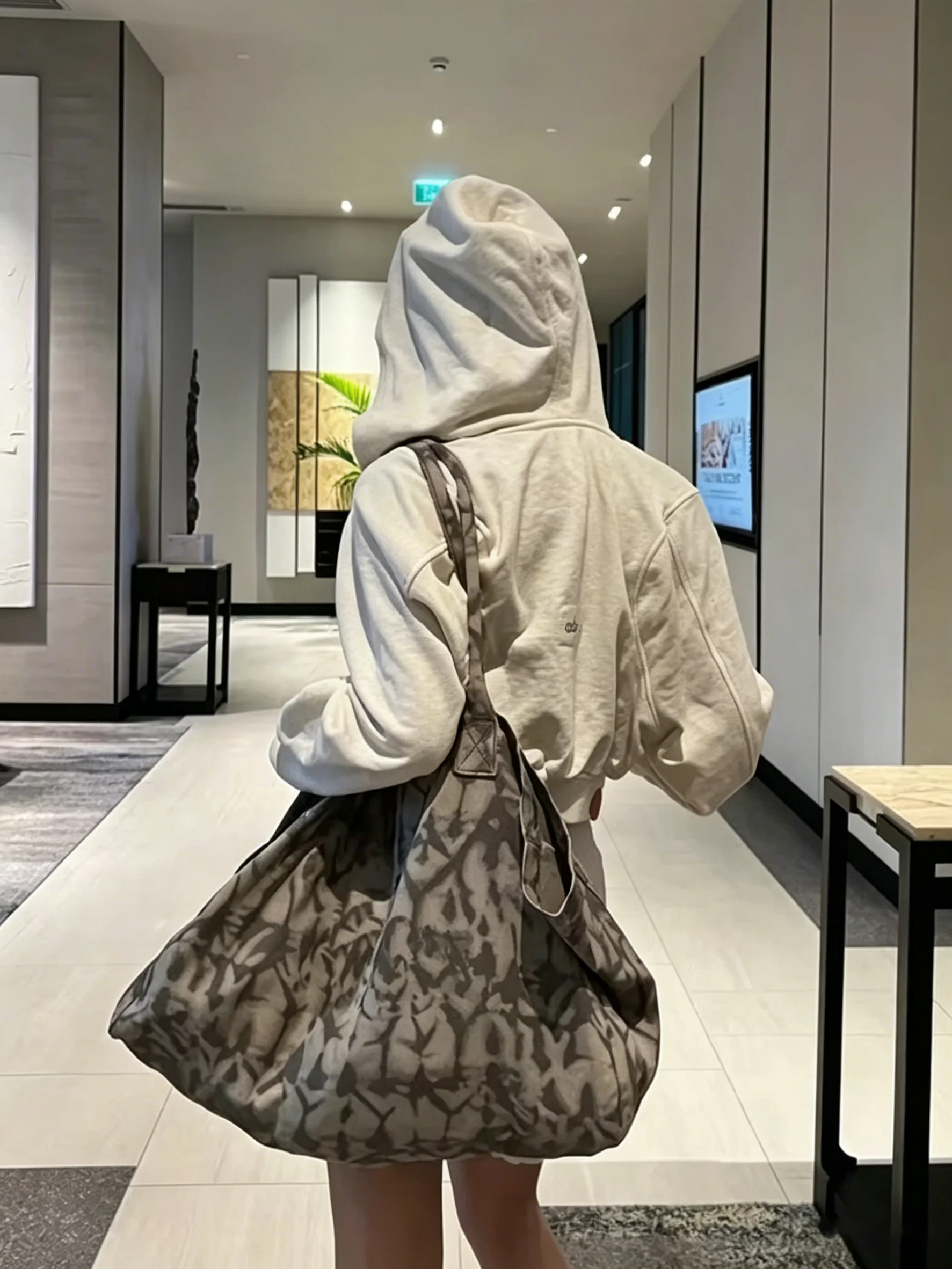 

Casual Canvas Tote Bag ex Large Capaci op Yoga Bag Handheld Outdoor Sports Fitn