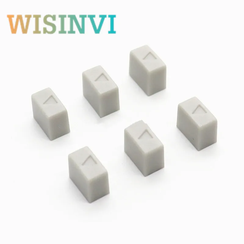 10pcs 9.2x5.2×7.8MM Plastic Power switch button cap  6 * 6 series switches cap square hole 3.2MM