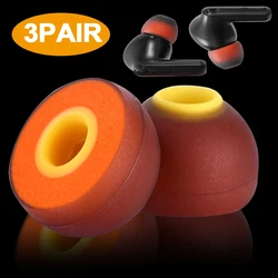 S/M/L Replacement Earplugs Silicone Earbuds Eartips Wired Earphone Wireless Headphone Ear Pads Noise Reduction Eartips