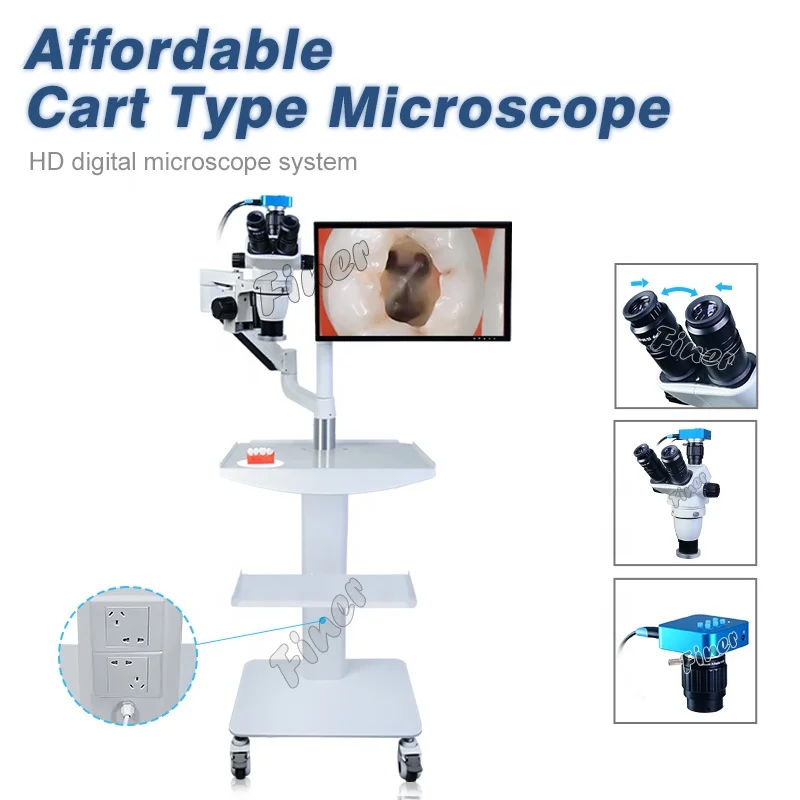 FINER Dental Lab Surgical Operating Microscope Laboratory Biological Microscope Dental Medical Endodontic Microscope with