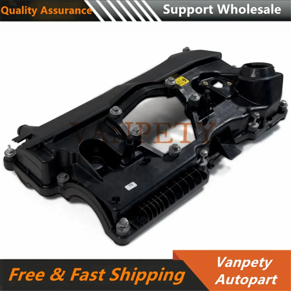 11127568581 11127526670 Cylinder Head Rocker Valve Cover For BMW 1 Series E87 118i 120i 3 Series E90 E91 318i 320i N46 B20