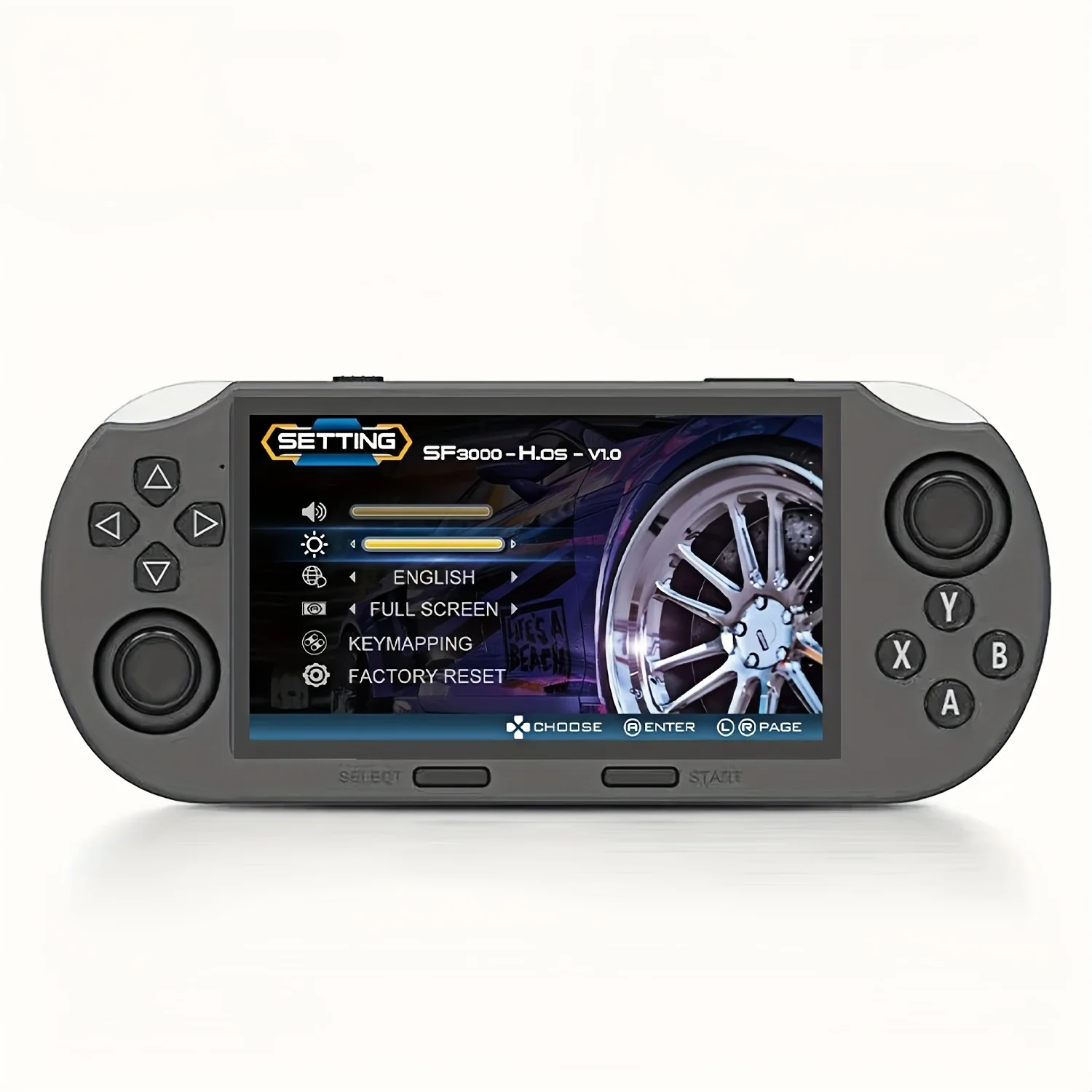 

SF3000 Portable Handheld Game Player IPS Screen Retro Video Game Console for for Adult Gift Gaming console Christmas Gift