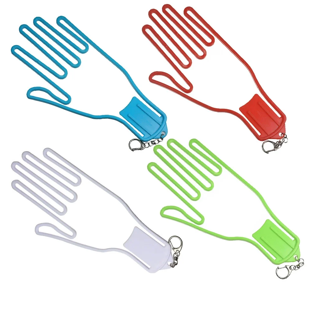 

1pc Golf Gloves Stretcher Holder Keeper Hanger Gloves Support Frame Holder Rack Dryer Shaper Accessories Plastic with Metal Buck