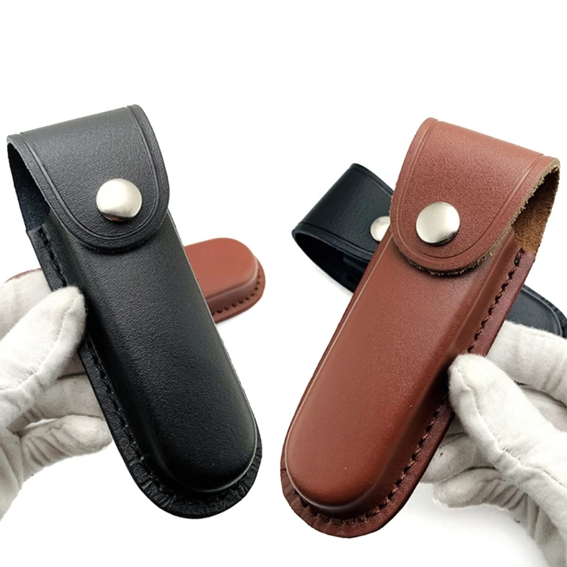 Gaine poche faite à main, étuis en cuir pour couteaux, porte-couteau pliant, livraison directe