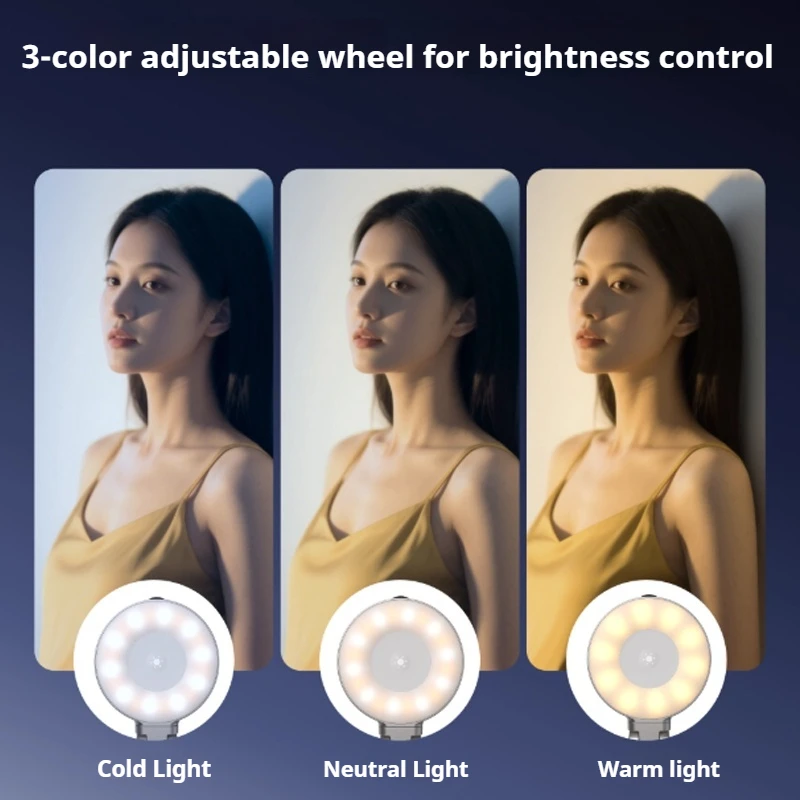 TELESIN MagSafe Light CRI 95+ لـ Vlog Livestream صورة ثنائية اللون قابلة للطي مناسبة للهواتف المحمولة المغناطيسية #4