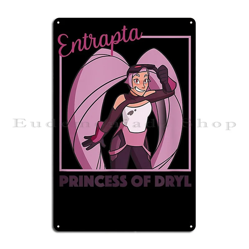 She Ra And The Princess Of Power Entrapta Metal Sign Vintage Designer Garage Personalized Living Room Tin Sign Poster