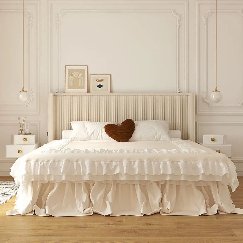 Sleeping Simple Bed Beauty Girls Full Floor Modern Human Dog Bed Bedroom Headboards Letto Matrimoniale Lounge Suite Furniture