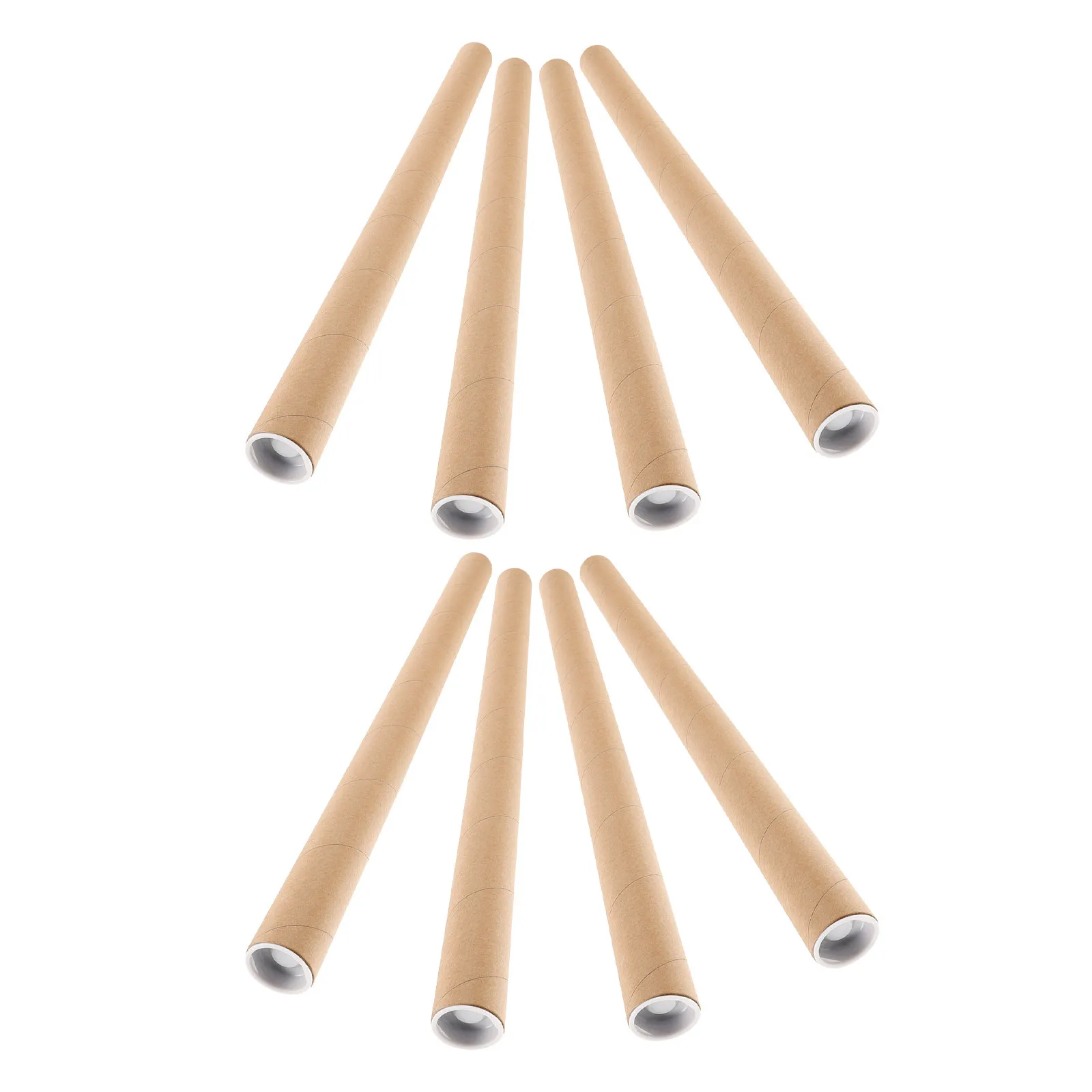 8-pcs-poster-tube-mailing-artwork-storage-tubes-paper-kraft-halloween-christmas-new-year-cardboard-mailing-tubes-cardboard-tube