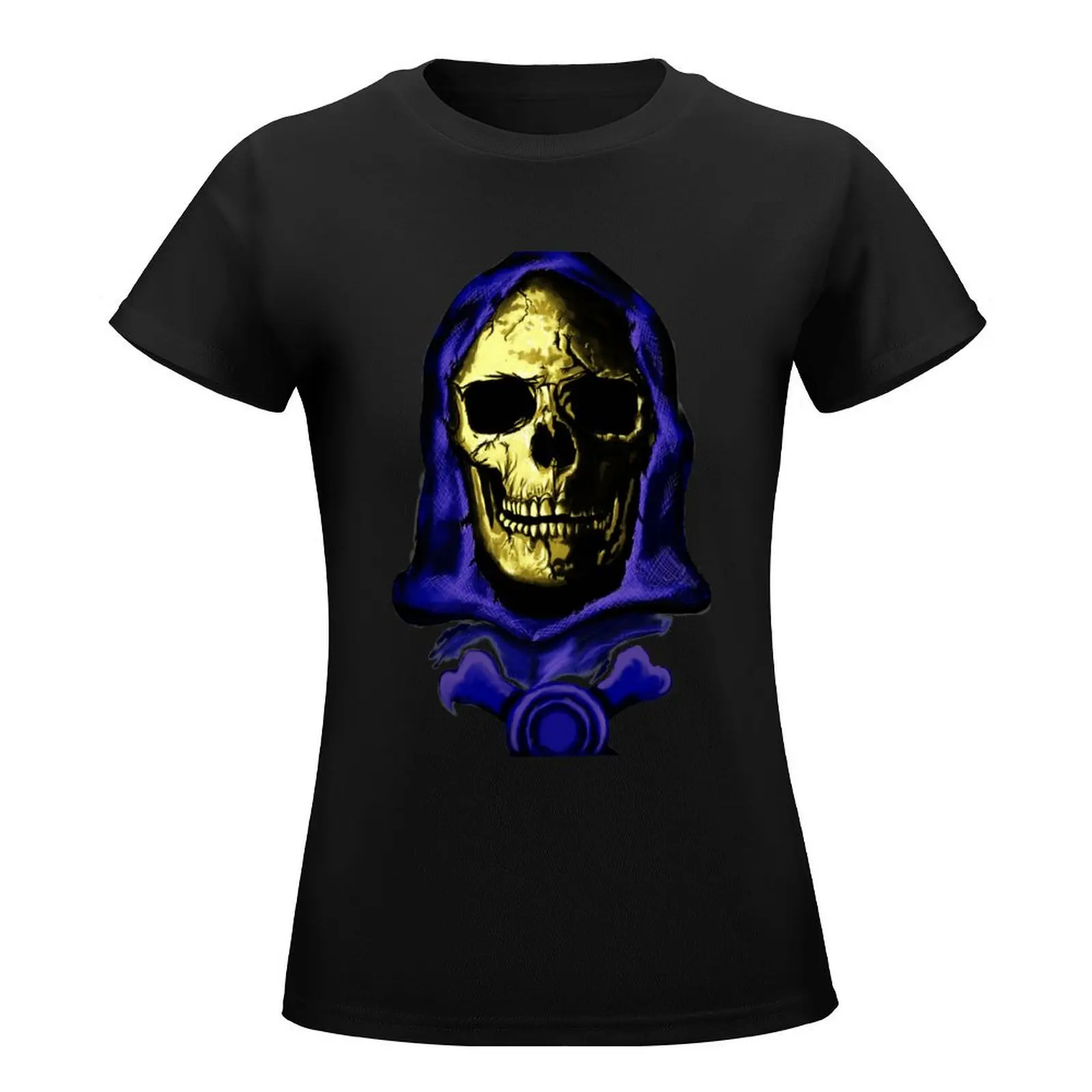 Skeletor T-Shirt animal print shirt for girls Aesthetic clothing cute tops funny t shirts for Women