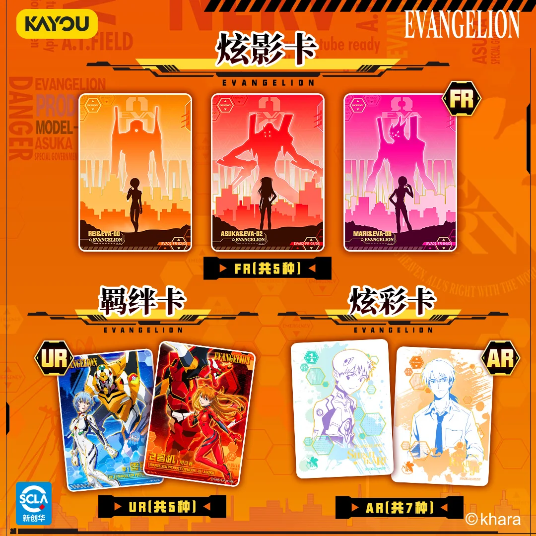 

KAYOU Authentic New Evangelion Series Collectible Cards - Classic Rebirth Breakthrough 3/9 Anime Merchandise Gift