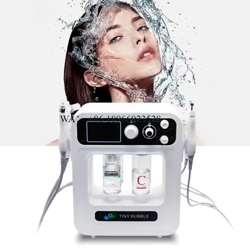 WMWMNU 4 in 1 Hydro Dermabrasion Care Hydro Water Oxygen Jet Peel Facial Device for Home Use Beauty Equipment - view 4