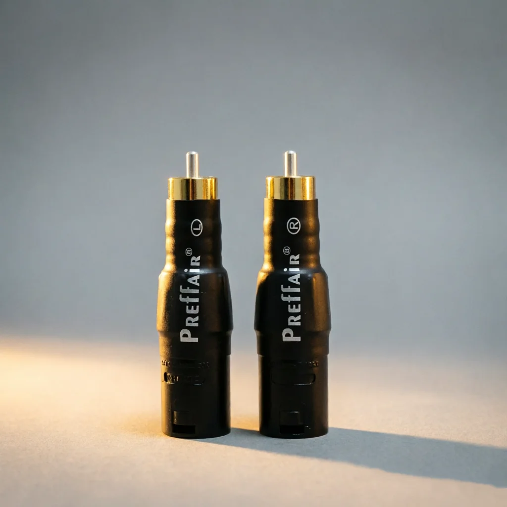 OFC Conductor XLR 3-Pin Female/Male to RCA Male Adapter Gold-Plated for Active Subwoofer Home Theater Audio Cable