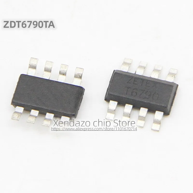 5pcs/lot ZDT6790TA ZDT6790 T6790 SOT223-8 package Original genuine Power transistor chip