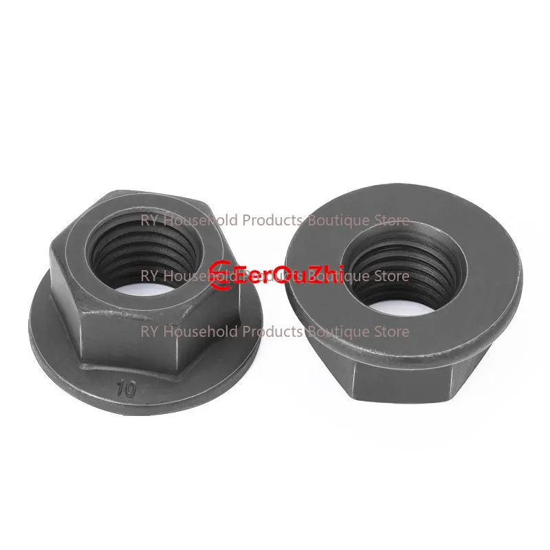 10.9 Grade High Strength Flat Bottom Flange Nut GB6177 Padded Die Plate Nut M6M8M10M12M14