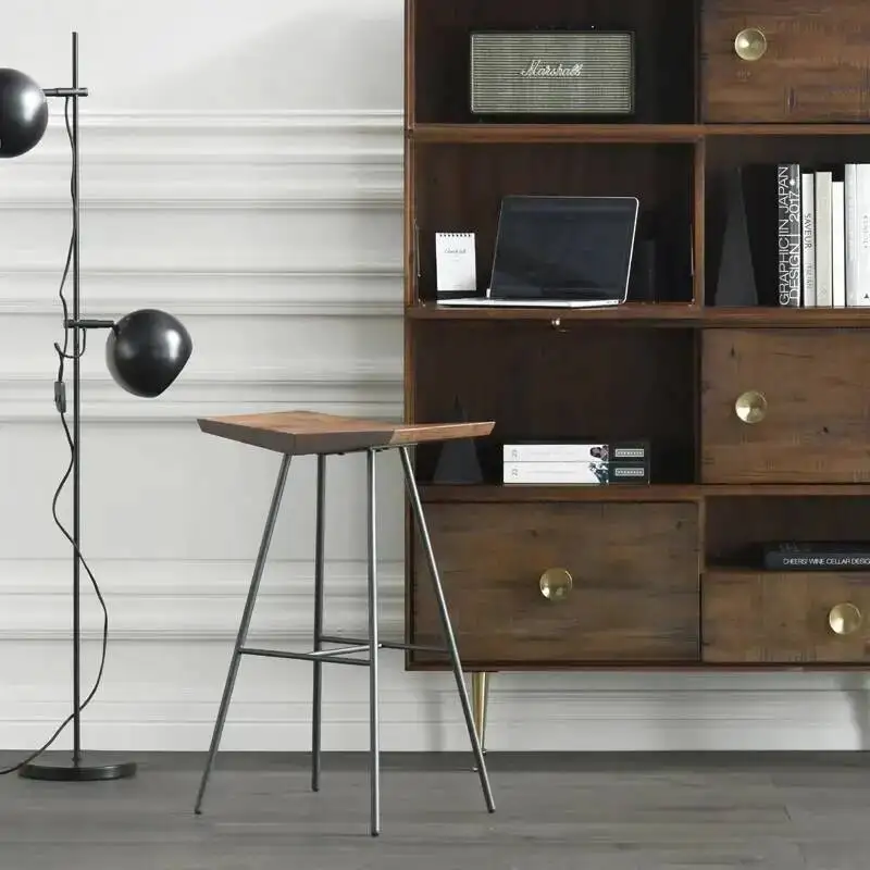 

Современный роскошный барный стул для улицы, скандинавский минималистичный деревянный барный стул для гостиной, кухни, ресторана, мебель Barkrukken SR50BC