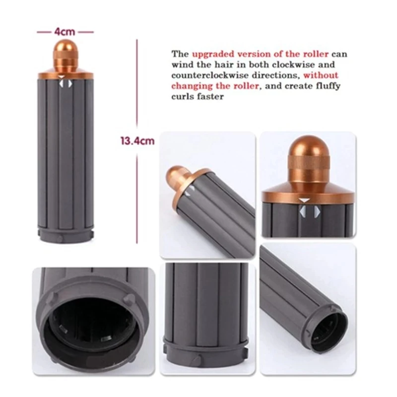 ل دايسون airالتفاف HS01/HS05/HD08 مجفف شعر 40 مللي متر محولات الشباك مرفق أدوات تصفيف الشعر طويل الشباك برميل أجزاء