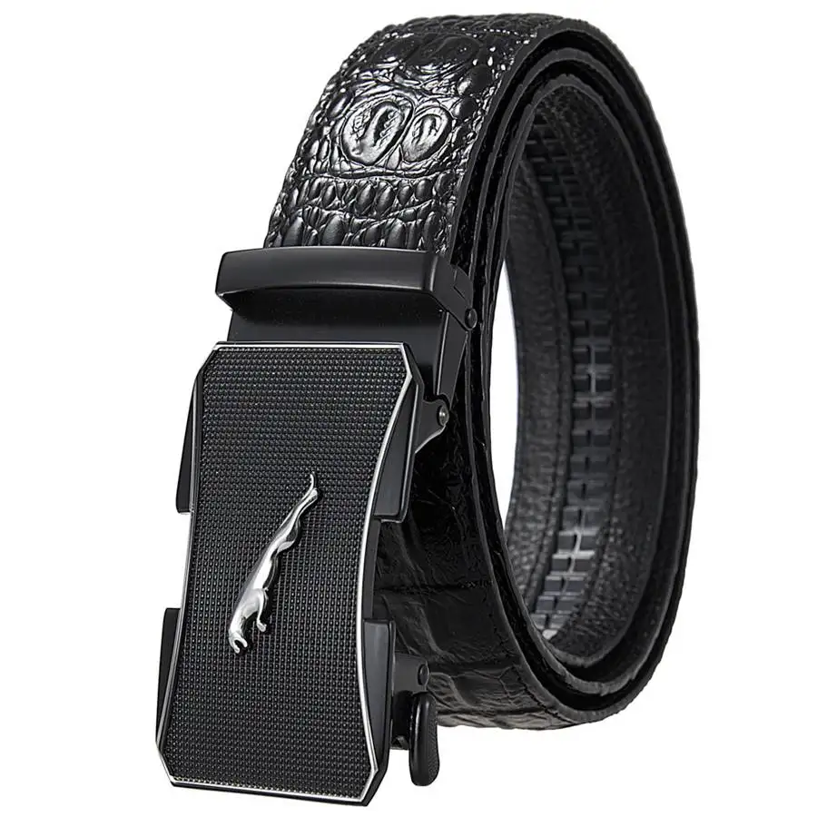 Men Automatic Buckle Belt Luxury Designer Belt Men Waistband Fashion Leather Belts for Men Width:3.5cm Length:110-125cm