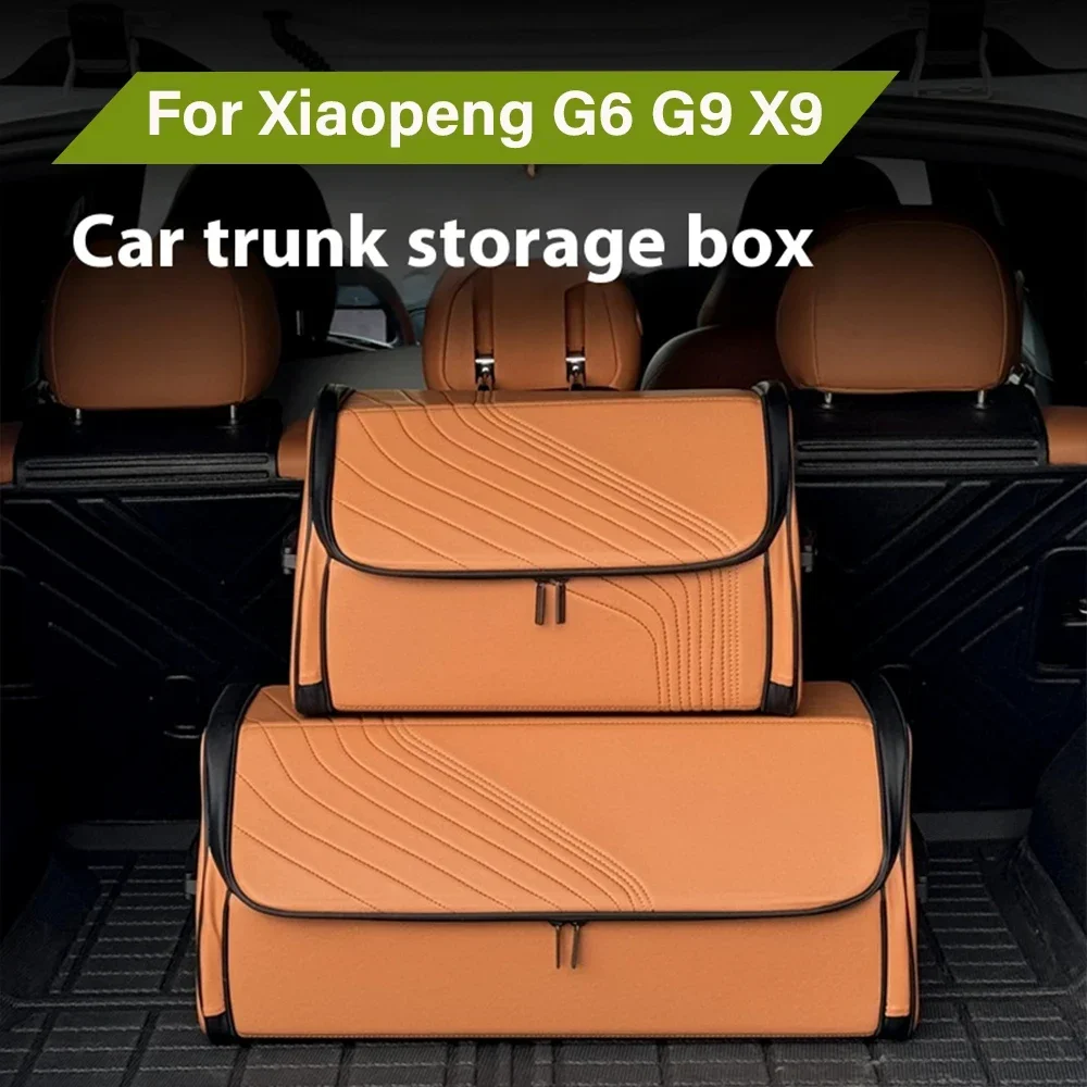 

Для Xiaopeng G6 G9 X9 Xpeng G6 G9 X9 Автомобильный ящик для хранения багажника Органайзер для багажника автомобиля Ящик для хранения принадлежностей Модификация