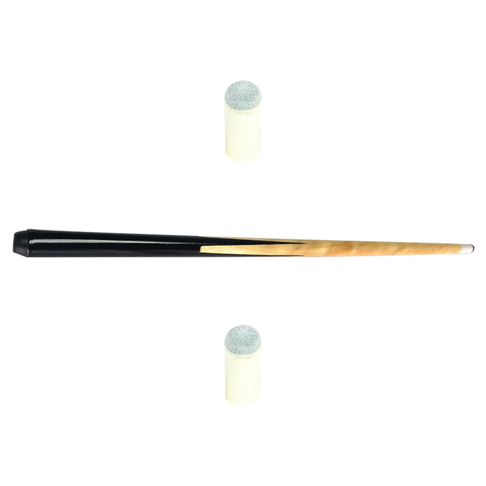 

1Set Wooden Short Pool Cue Stick Billiard Cue Rod for Tight Spaces Beginners Learning Accurate Shots Comfort Control Mini Pool