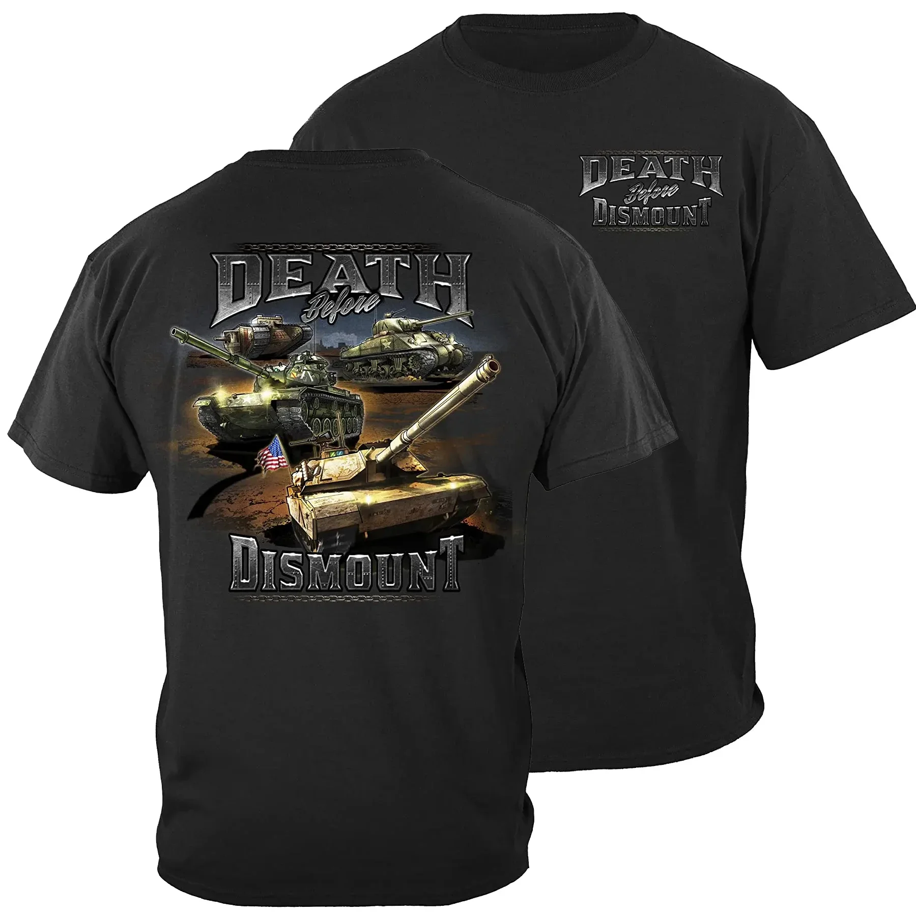 

Death Before Dismount. US Army Armored Forces Military T-Shirt New 100% Cotton O-Neck Summer Short Sleeve Casual Mens T-shirt