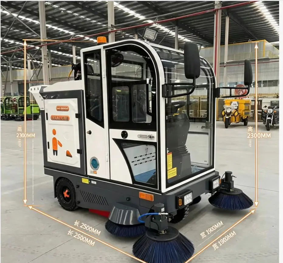 High-Quality Advanced Industrial Concrete Street Sweeper