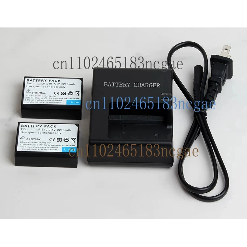 Safe Stable  For Canon LP-E10 Battery Charger Compatible 1100D 1200D 1300D 1500D 4000D DSLR Camera Replacement Accessory