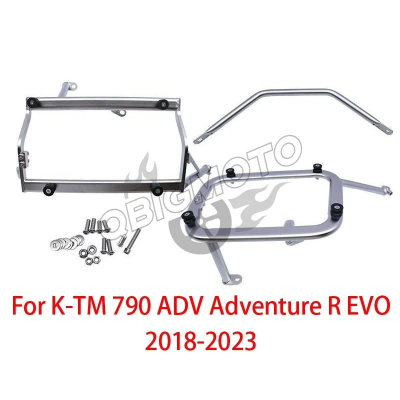 Motorcycle Luggage Box Rack Side Pannier Bracket For K-TM 790 ADV Adventure R EVO 2023 2022 2021 2020 2019 2018