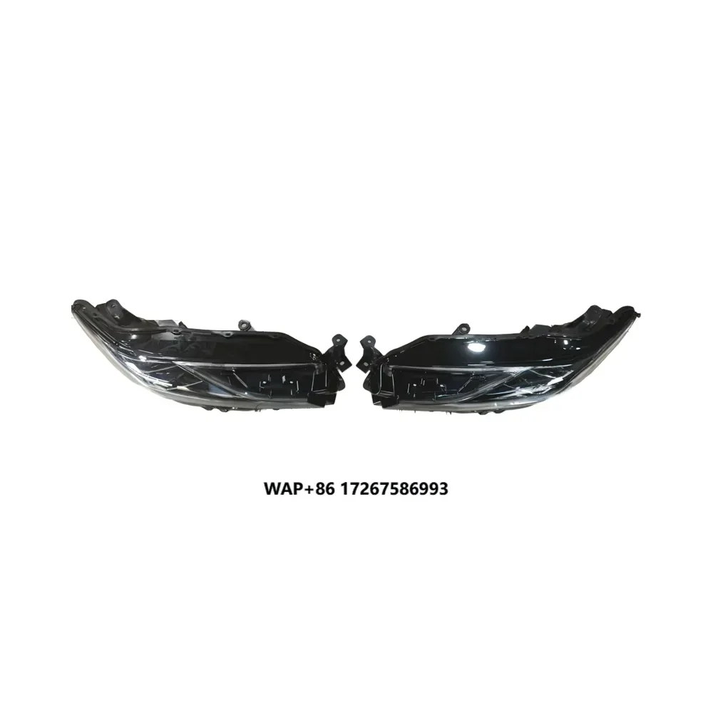 12V Auto Car Bodykit for  for Camry US Version Front Bumper Lip & Headlights Replacement