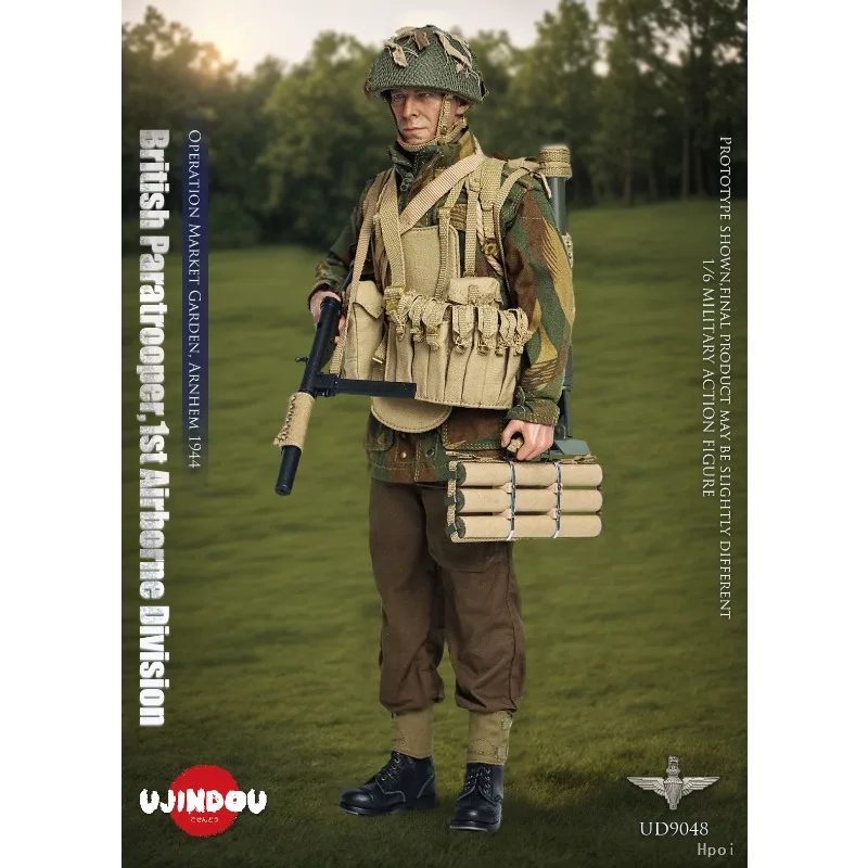 Original UD9048 World War II British First Parachute Division - Market Garden Action 1/6 Mobile Model Toy Collect Gifts Spot