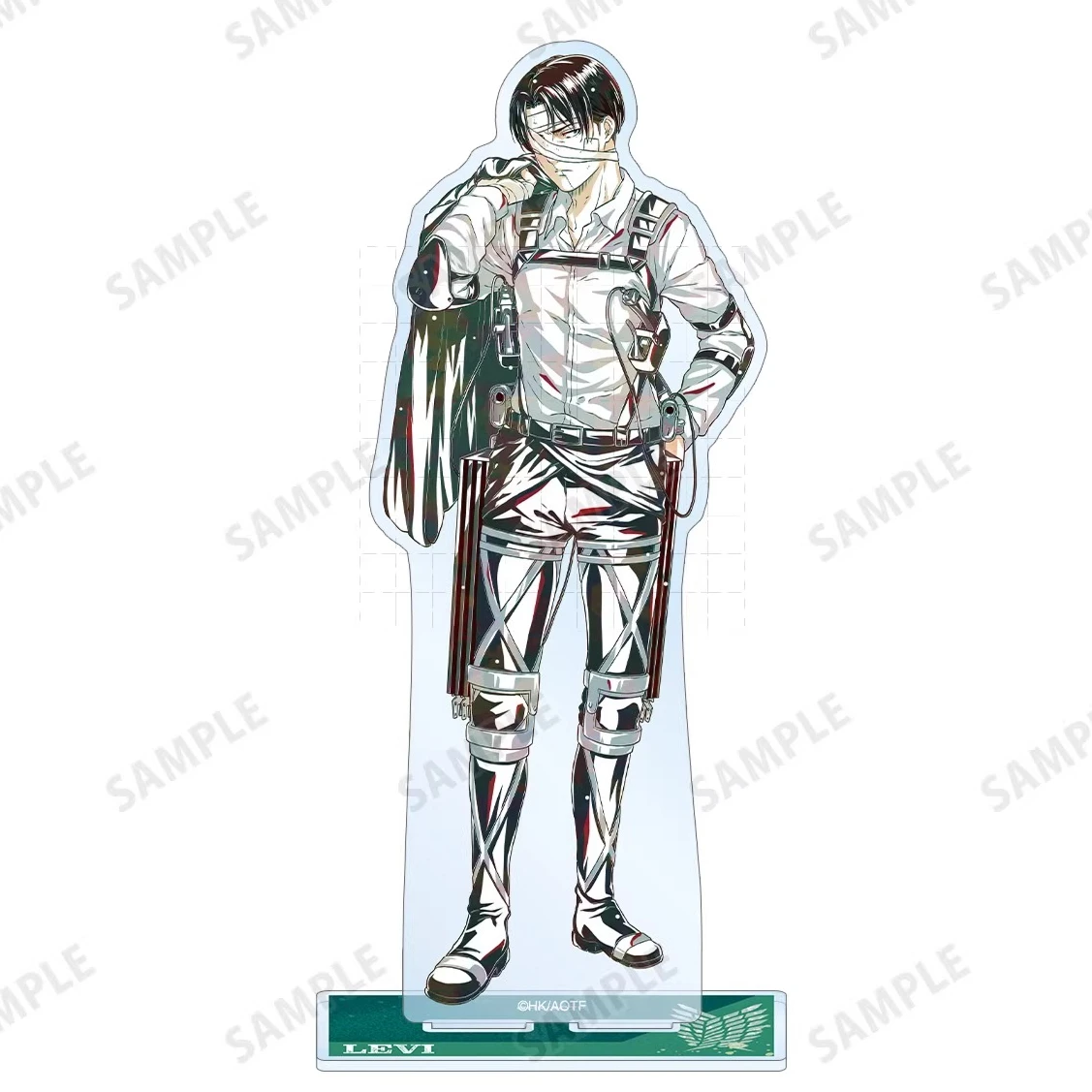 Anime Levi Ackerman Mikasa Eren Yeager Armin Arlert Acrylic Stand Doll Game Jean Kirstein Figure Model Cosplay Toy Gift