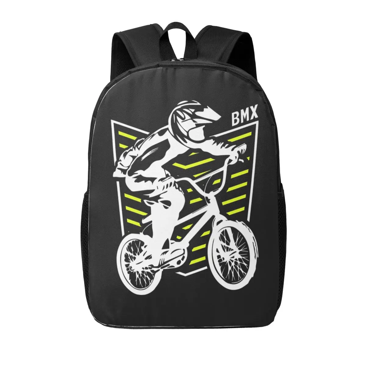 

Bmx Apparel Retro Bmx Bike Old School Patch Woman Backpacks Boys Bookbag Children School Bags Portability Rucksack Shoulder Bag