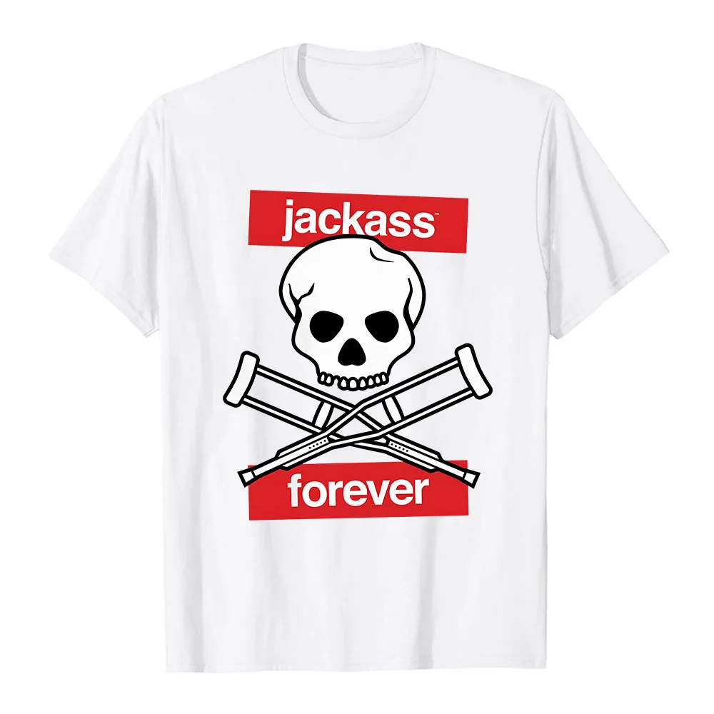 Forever Jackass Best and Last T-shirt Summer Cotton Soft Male Tshirts Unisex Streetwear Design Graphic Print Merch Clothing Mens