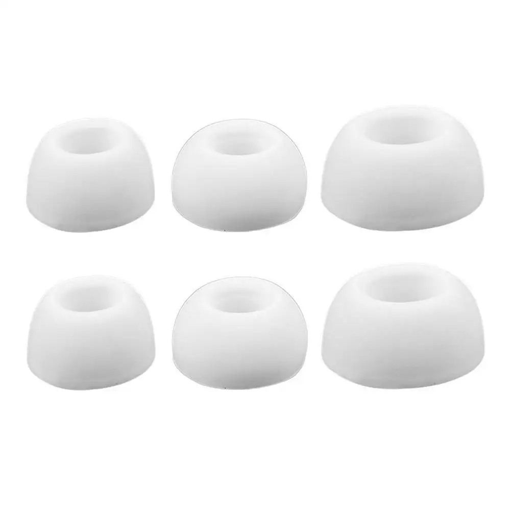 Replacement 3 Pairs Silicone Ear Tips For Apple AirPods Pro Noise Reduction Silicone Earbuds Earplug Cover (S/M/L)