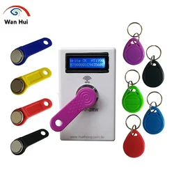 TMRF-2RW iButton Programmer DS1990A Duplicator Copier 125KHz RFID Reader Recorder RW1990 Key Marker RFID 복사기 T5577 Keychain