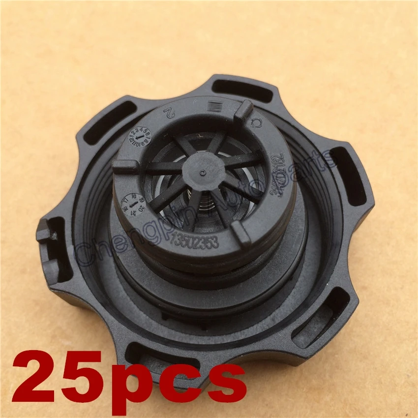 

25pcs Engine Coolant Recovery Tank Cap Original OEM# 13502353 316702182 Radiator Cap For Chevrolet Cruze