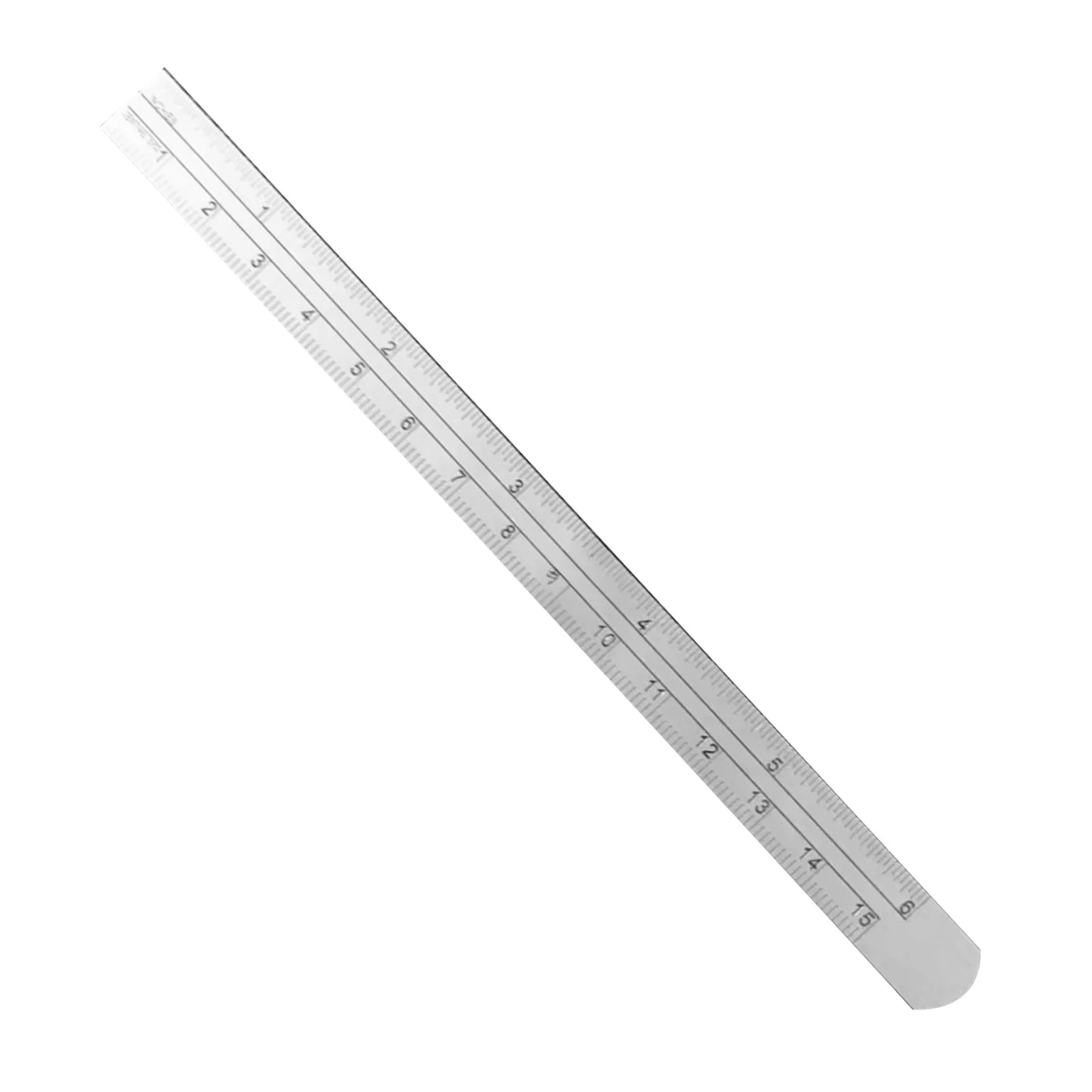 6inch Ruler Precision Stainless Steel Ruler with Clip Depth Height Measuring Tool