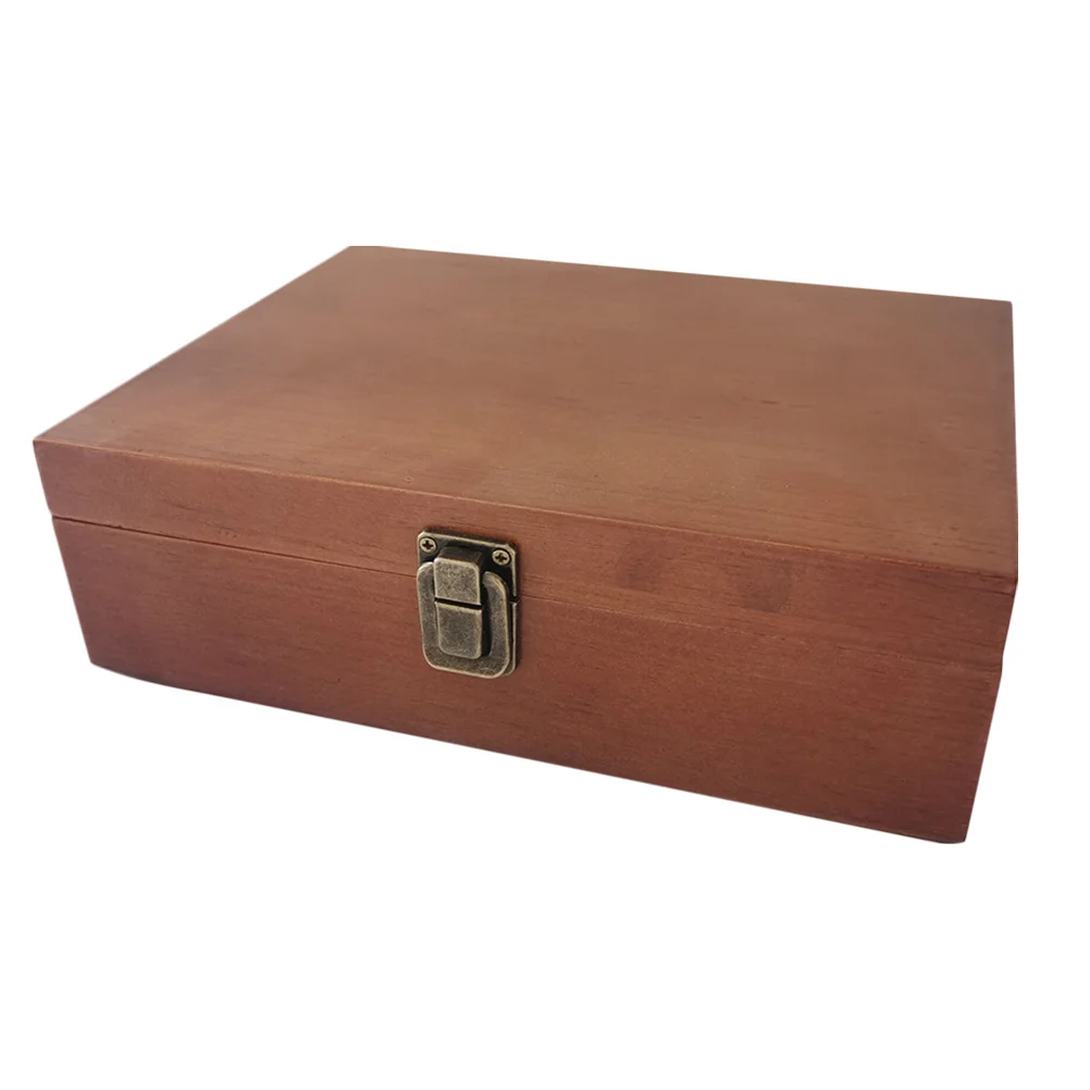 48 فتحة صندوق تخزين الزيوت العطرية علبة خشبية حامل مُنظِم حاوية عطر طلاء الأظافر حامل عرض الزيت العطري #4