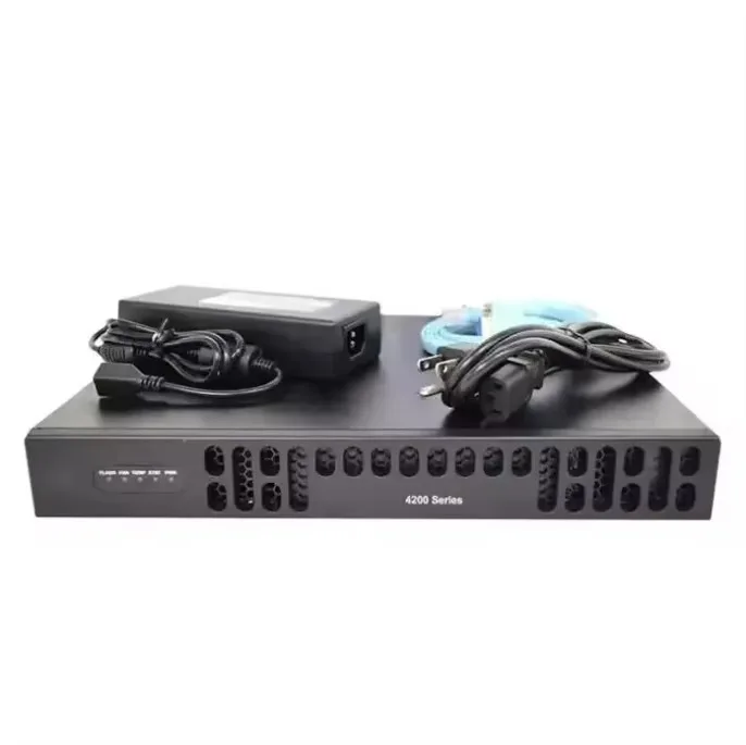 ISR4451-X/K9 ISR 4451 Router  4GE 3NIM 2SM 8G FLASH 4G DRAM Wired Router