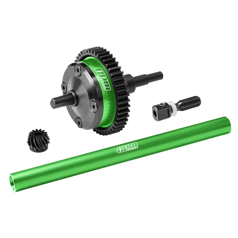 GPM voor TRAXXAS Mini Maxx 107154 -1 RC Auto Metaallegering Staal Middendifferentieel 10760 10760R Middenaandrijfas 10757X