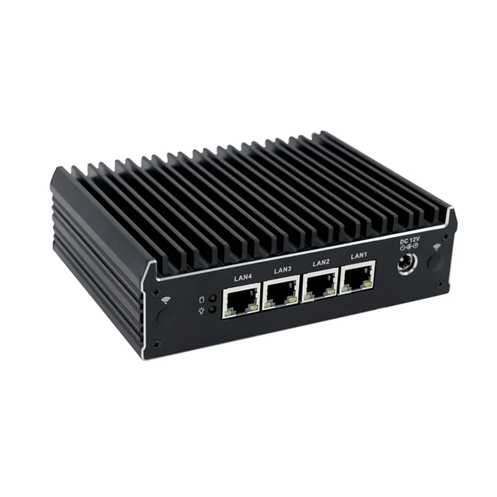 Hunsn micro firewall Appliance, rx18, j3160, mini pc, vpn, router pc, AES-NI, AES-NI, com, 4 x i210 i211 lan, 2 x hdmi