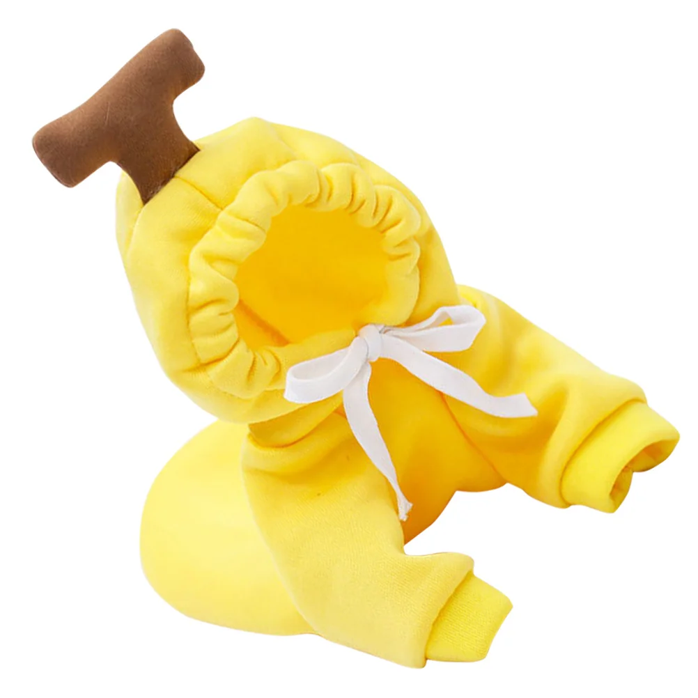 

Banana Dog Costume Autumn Puppy Hoodie Soft Warm Creative Dog Clothes Fruit Winter Clothing Puppy Clothing Pet Clothes