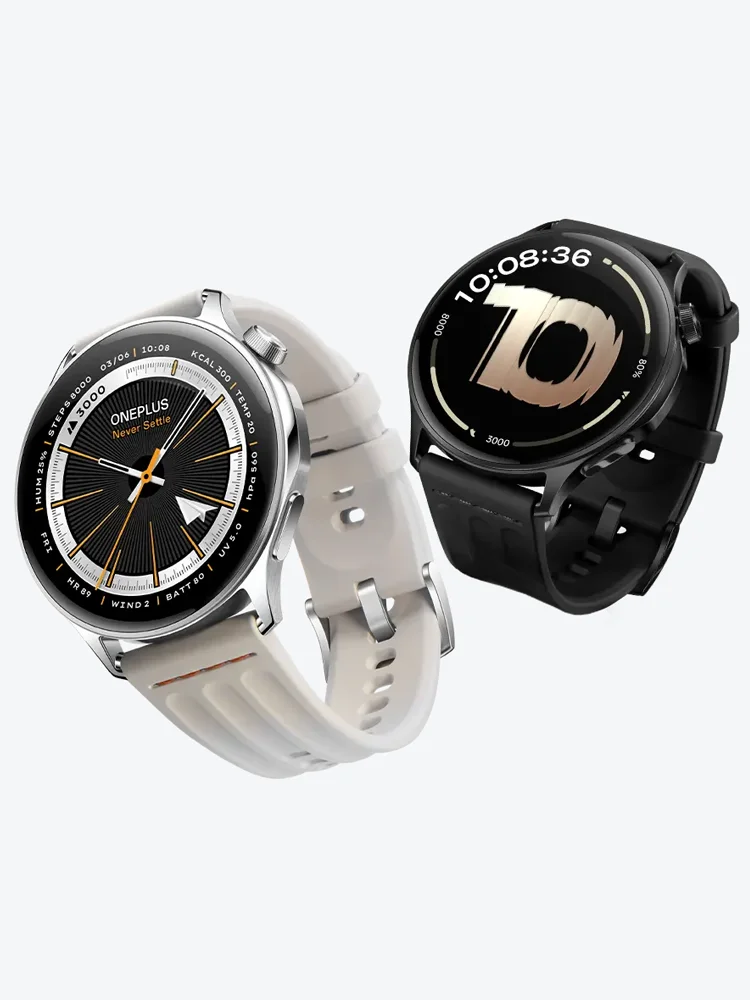 OnePlus Watch Lite Smartwatch 1,46'' AMOLED-Display Dual-Band-GPS bis zu 10 Tage Akkulaufzeit