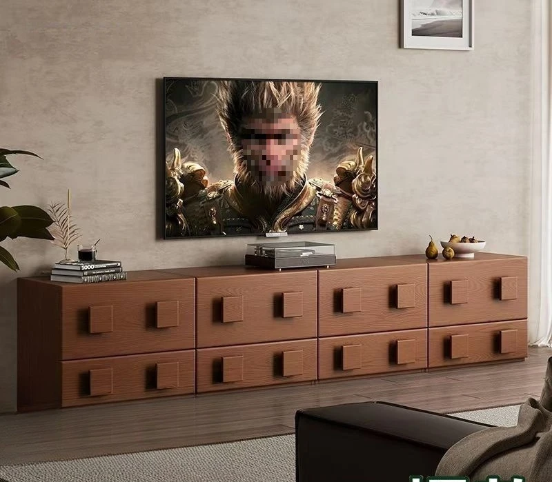 Carmen Cabinet Home Furnishing Full Set of Splicing Floor TV Cabinet Multifunctional Tea Cabinet