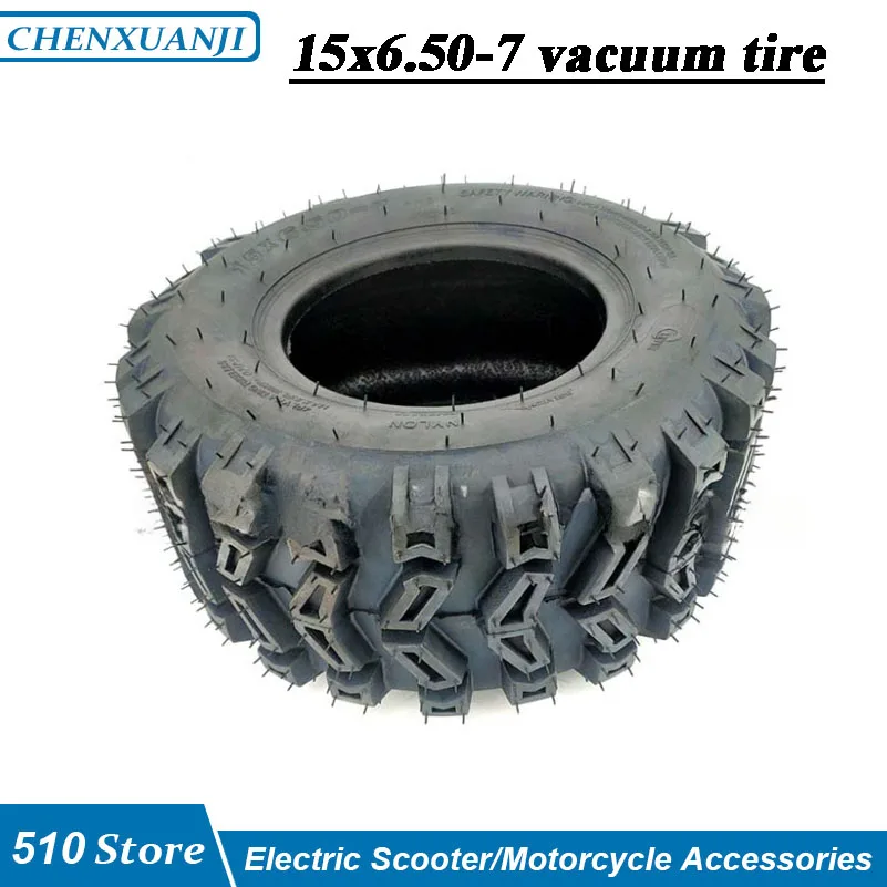 15X6.50-7 tires suitable for go-kart four-wheel ATV agricultural snowplow off-road vehicle tires