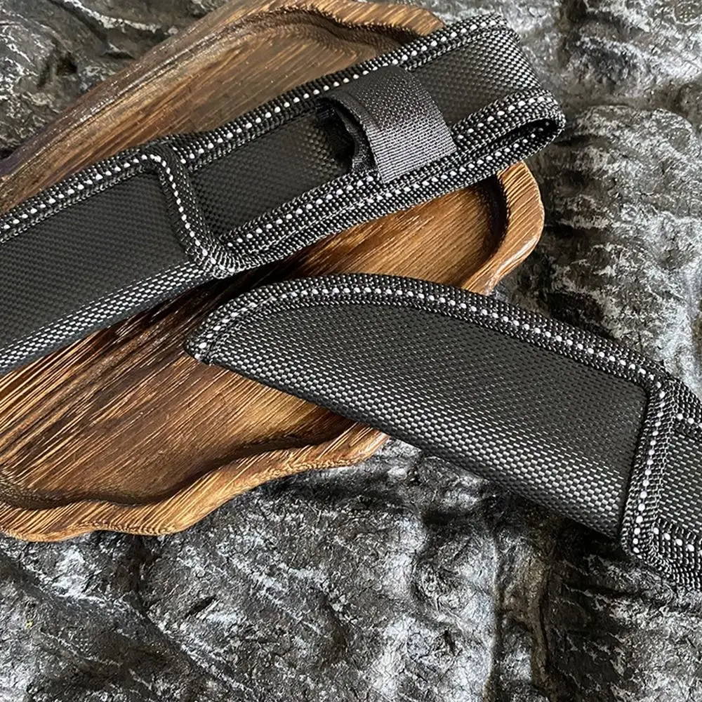 Funda de cuero para cuchillo de cinturón con hebilla - imagen 4