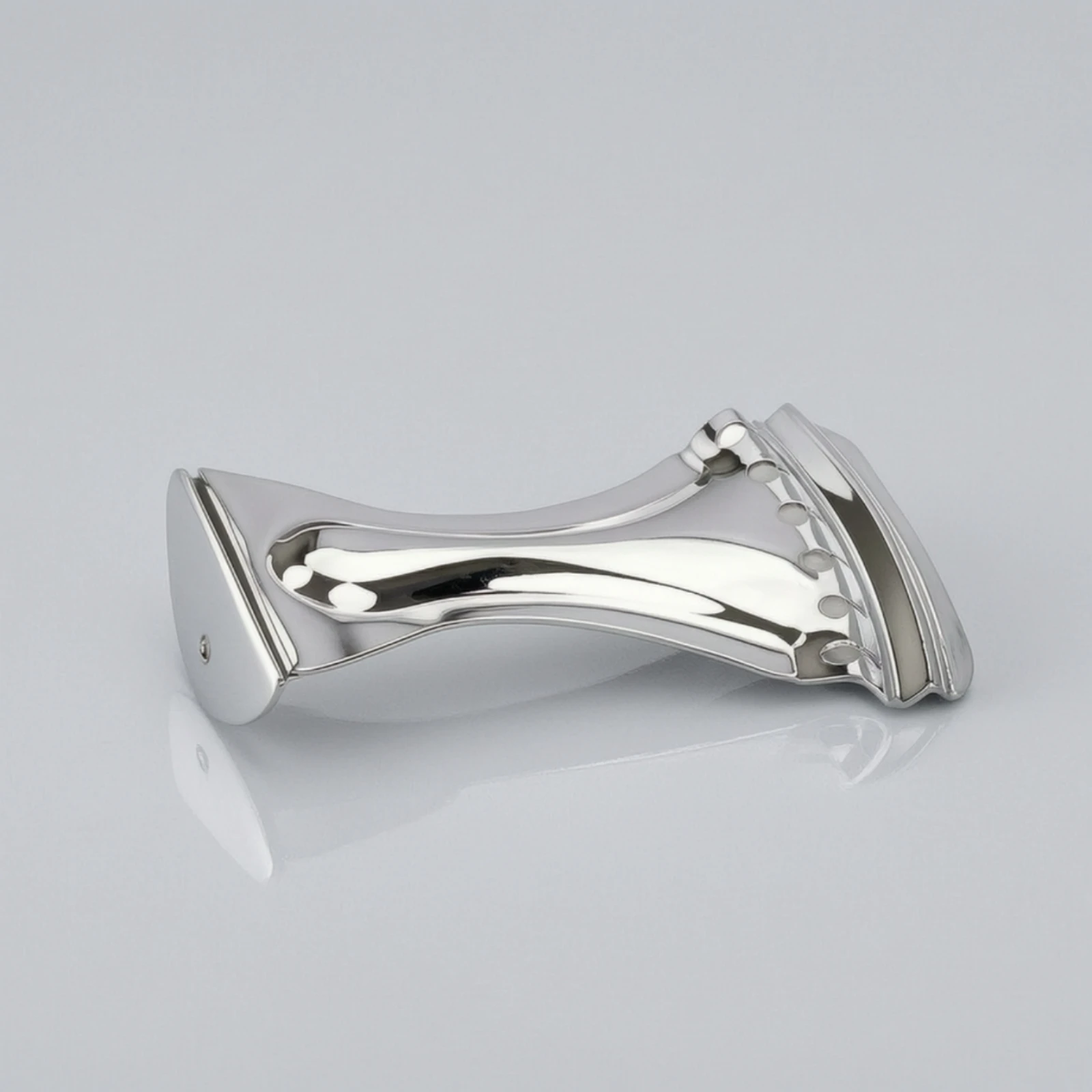 Guitar Tailpiece Lightweight Chrome Tailpiece Hardware Sturdy Universal for Guitarists, Instrument Upgrade