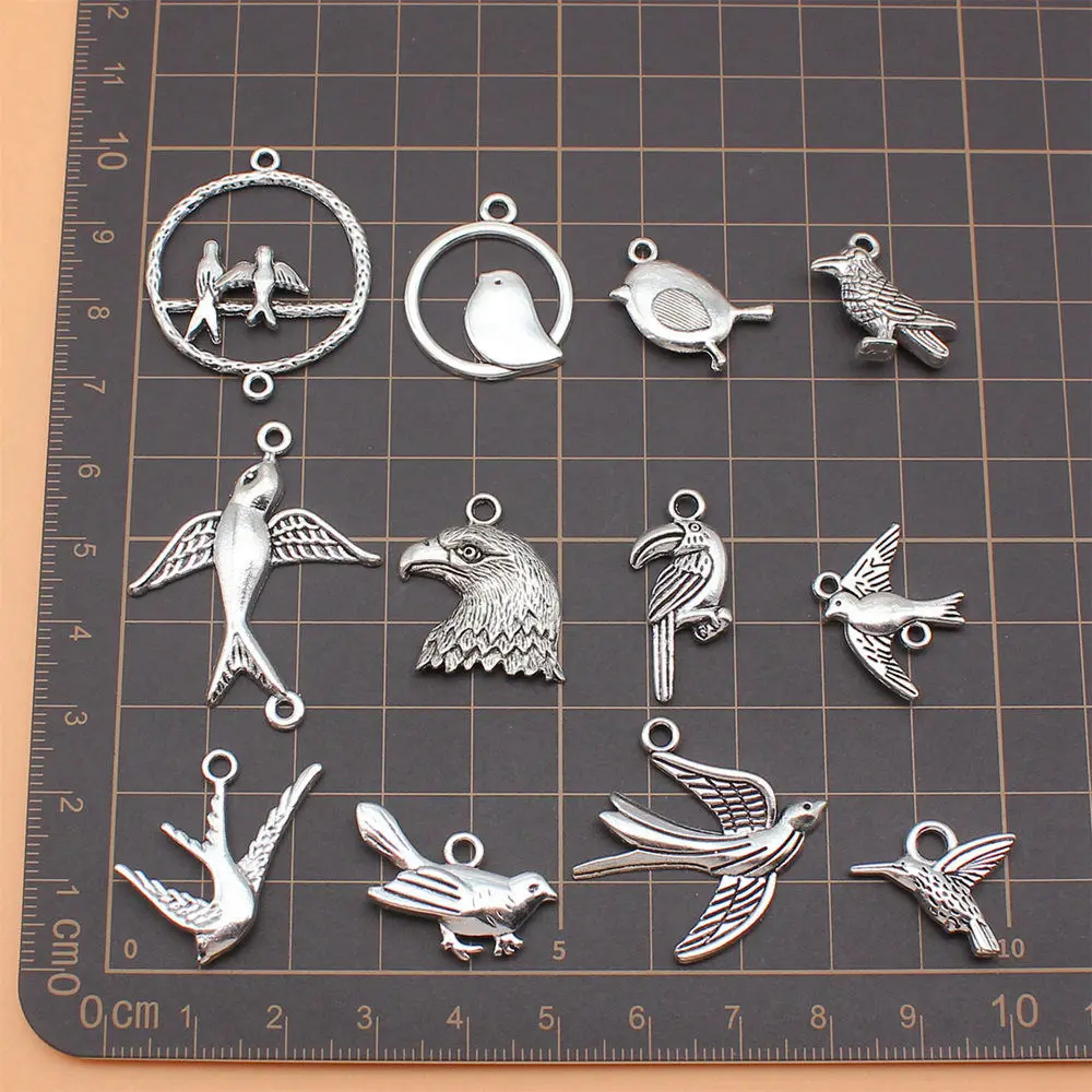 Dragonfly Charm Collection Butterfly Pendant For Nature Insect Theme DIY Bracelet Necklace Jewelry Making Supplies For