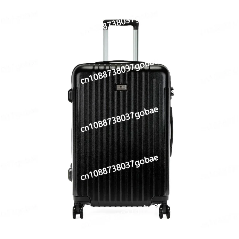 

SUISSEWIN Suitcase Large-capacity Suitcase Universal Wheel Trolley Case Men's Lightweight Password Case Women's 24-inch New