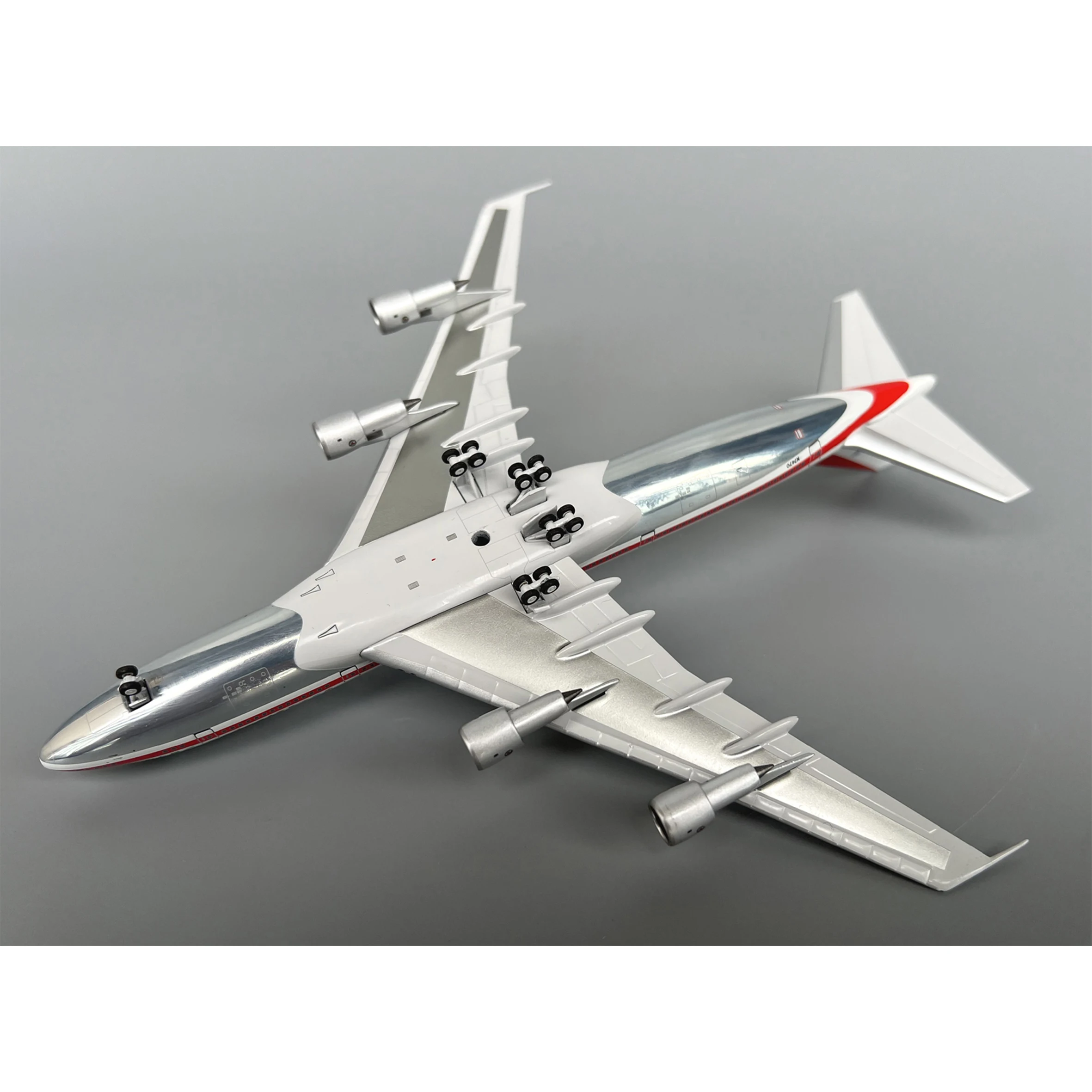 نموذج طائرة NGBOE001 ، N7470 الذكرى السنوية الخامسة ، نموذج جمع سبيكة تذكارية ، 1: 42 #5